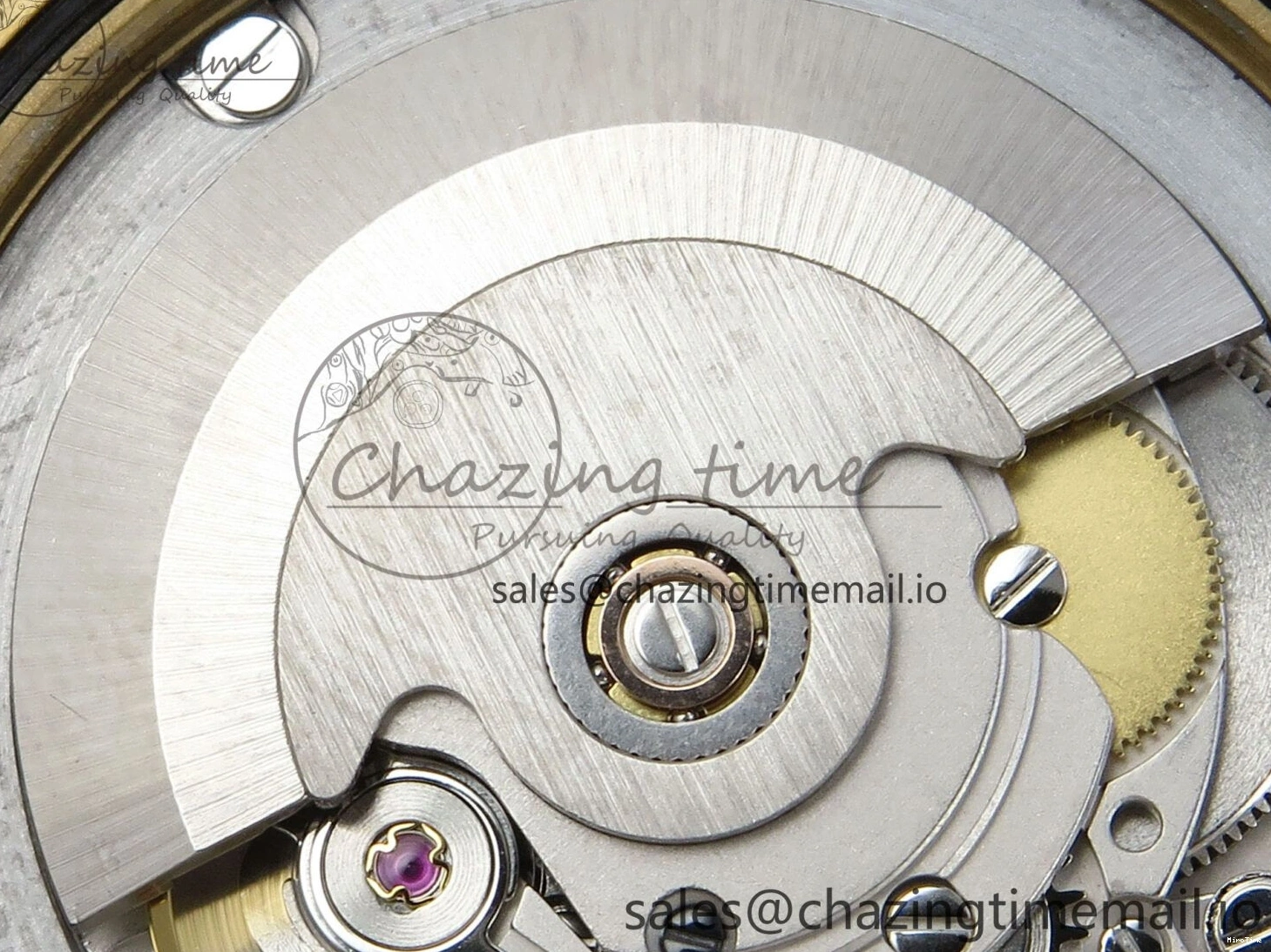 MiroTime 1224 TechFriendly DayDate 40 YG QF 1:1 Best Edition Green Black Dial Diamonds Bezel on President Bracelet A2836 V5 (Gain Weight) 490